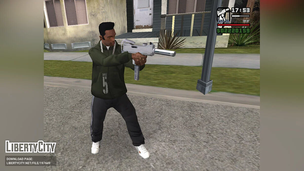 Beta VC Ingram MAC-10 Senyap / GTA San Andreas