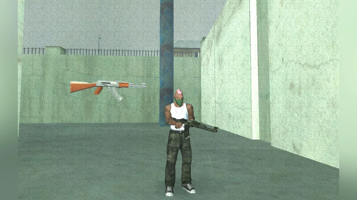 Pack de textures AK-47 de style SA, partie 2 (MISE À JOUR DEADLANDS AK-47 +) / GTA San Andreas