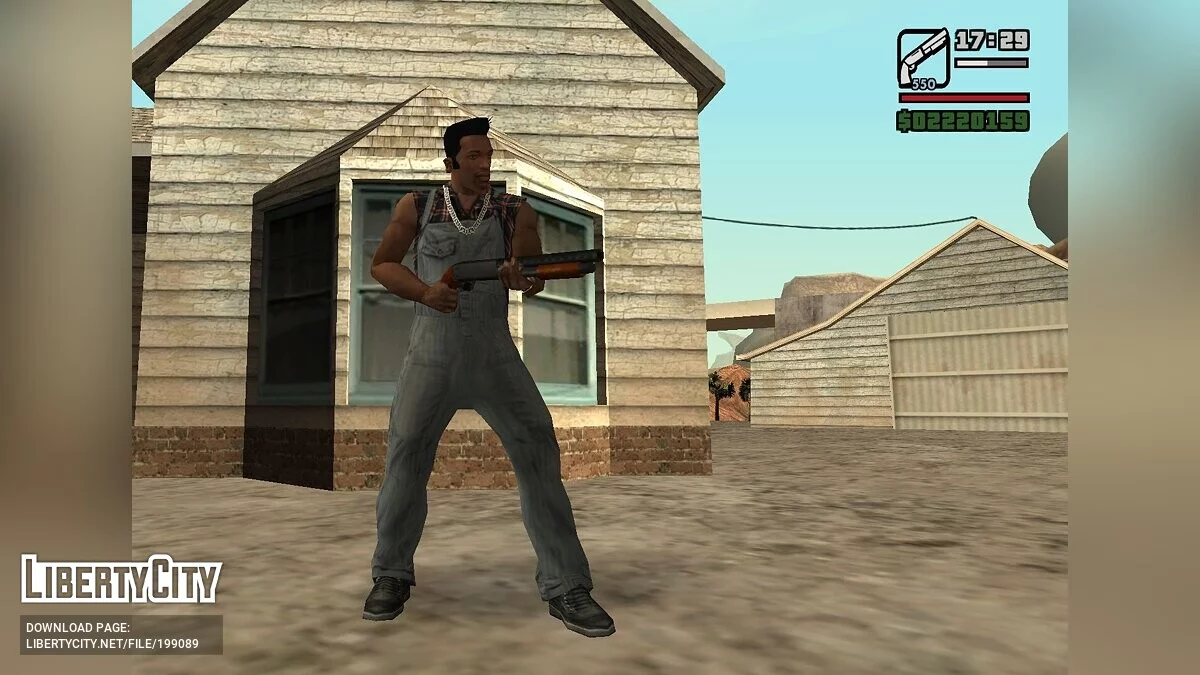 Stubby Shotgun from GTA Vice City Stories (SA Style) / GTA San Andreas