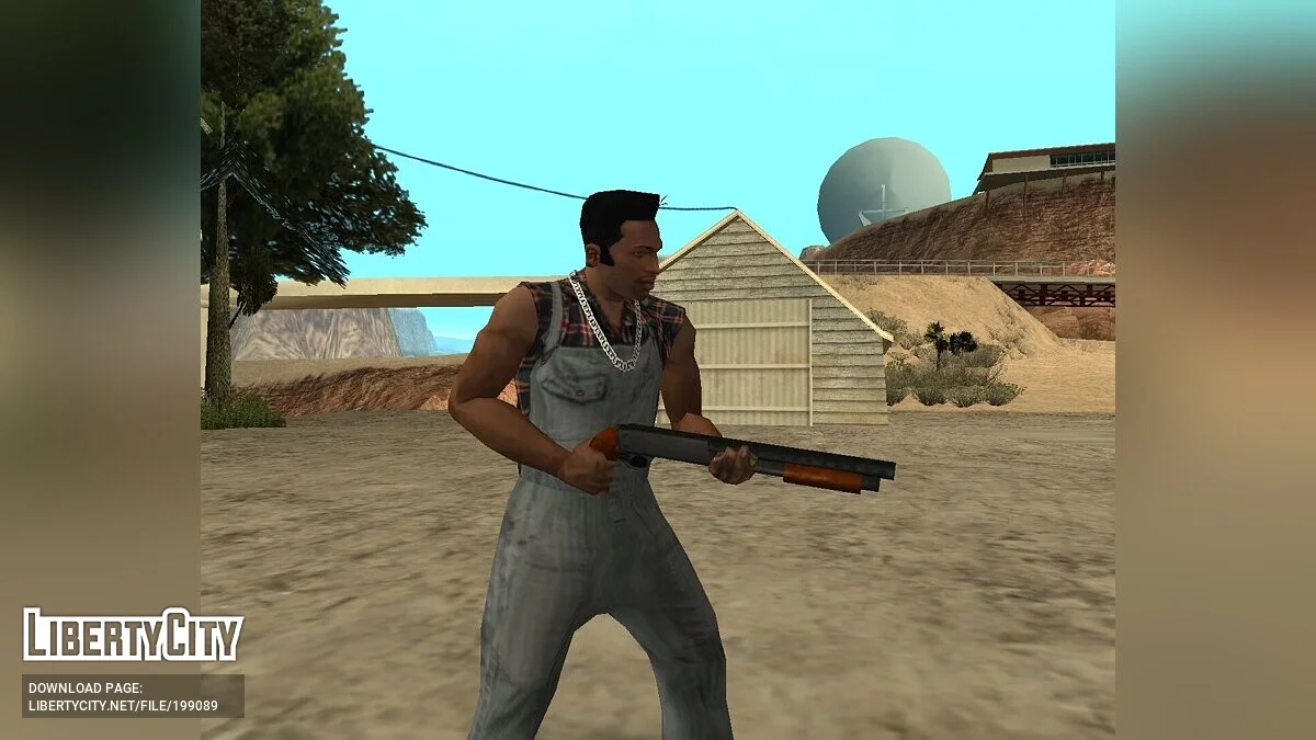 Stubby Shotgun from GTA Vice City Stories (SA Style) / GTA San Andreas
