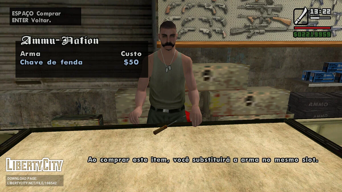 Vice City Melee Weapons Pack / GTA San Andreas