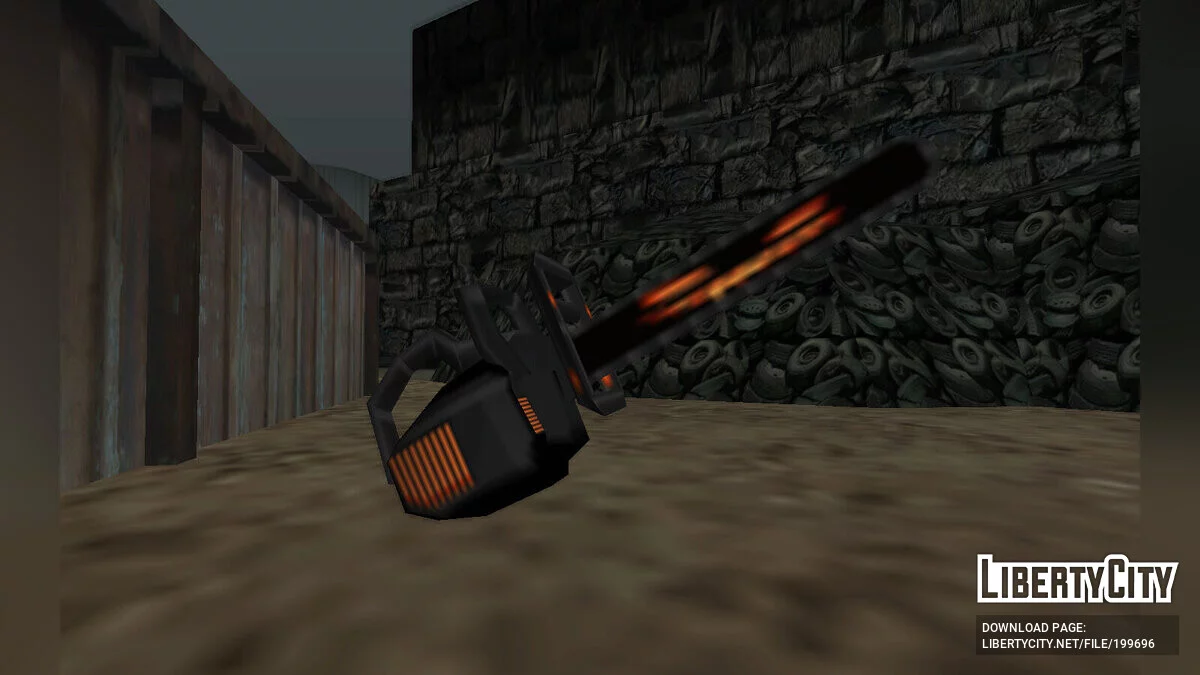 SA Style SUPER Chainsaw Texture Pack 12 New Designs (UPDATED) / GTA San Andreas