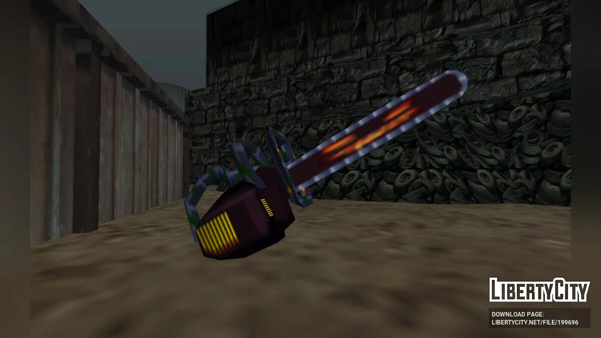 SA Style SUPER Chainsaw Texture Pack 12 New Designs (UPDATED) / GTA San Andreas