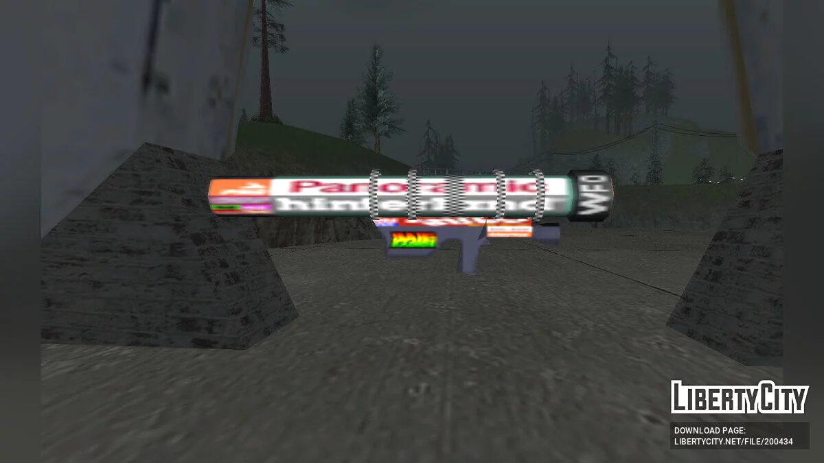 SA Estilo de retexturização de armas (DLC Parte 2) / GTA San Andreas