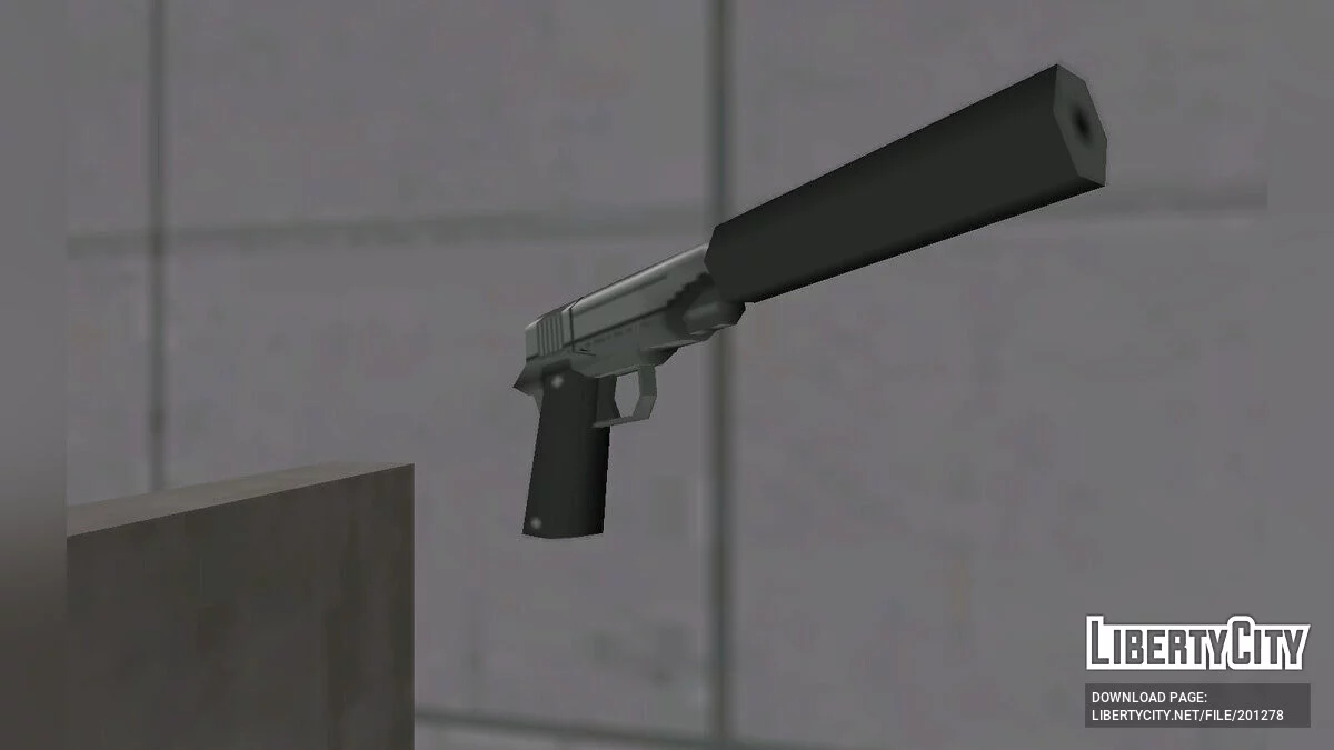 SA Style Colt 1911/Silenced Texture Pack / GTA San Andreas
