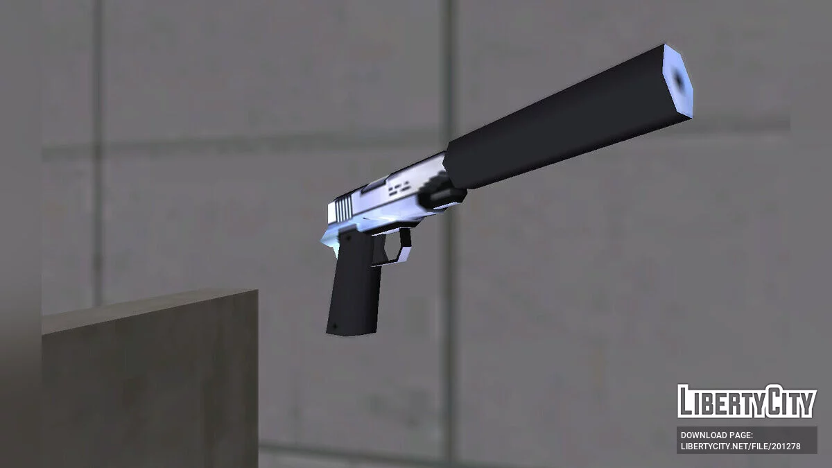 SA Style Colt 1911/Silenced Texture Pack / GTA San Andreas