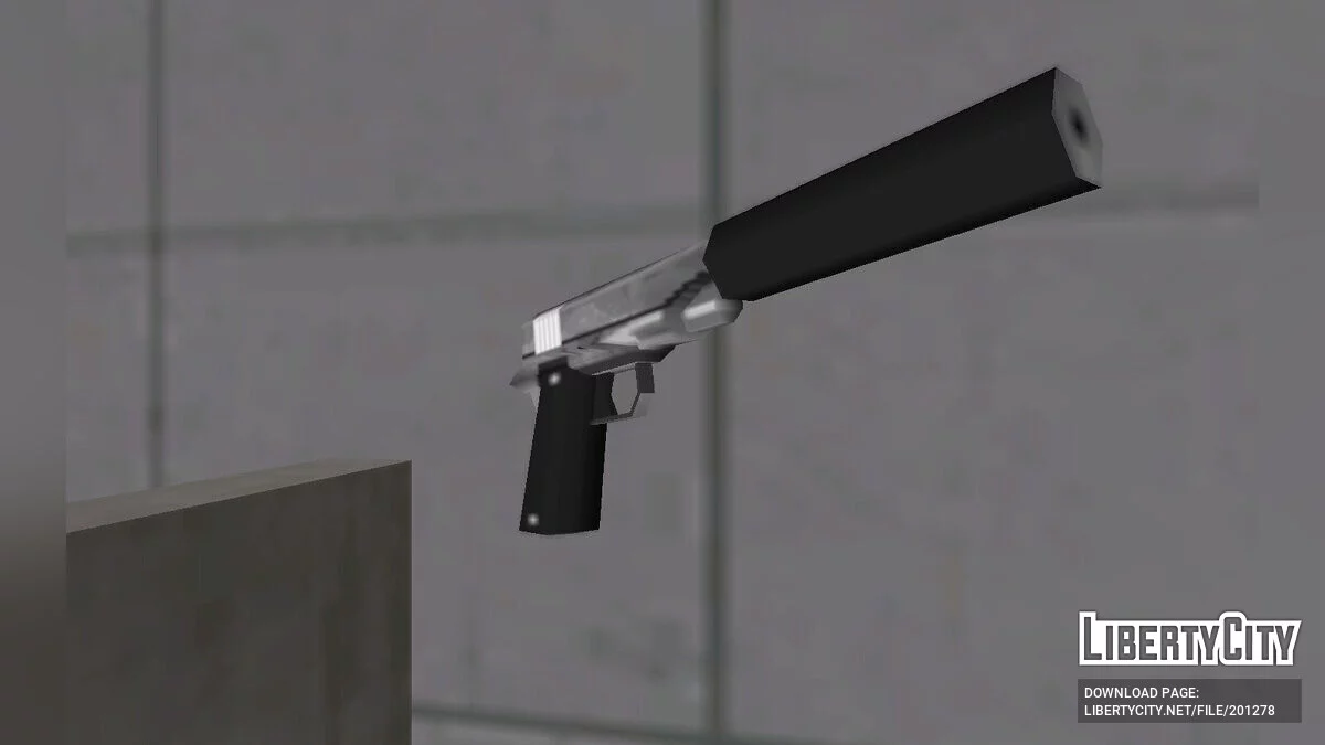 SA Style Colt 1911/Silenced Texture Pack / GTA San Andreas