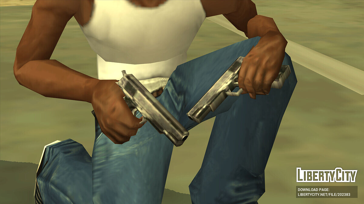 Remastered weapons gta sa