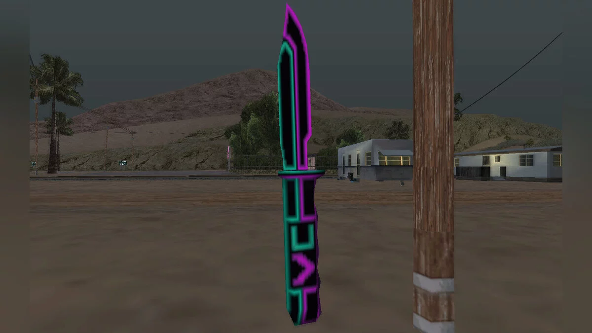 SA Style SUPER Knifecur Texture Pack (близько 11 нових дизайнів) / GTA San Andreas