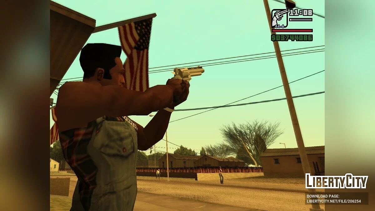 Colt Python and Equalizer - SA Style (Remod) / GTA San Andreas