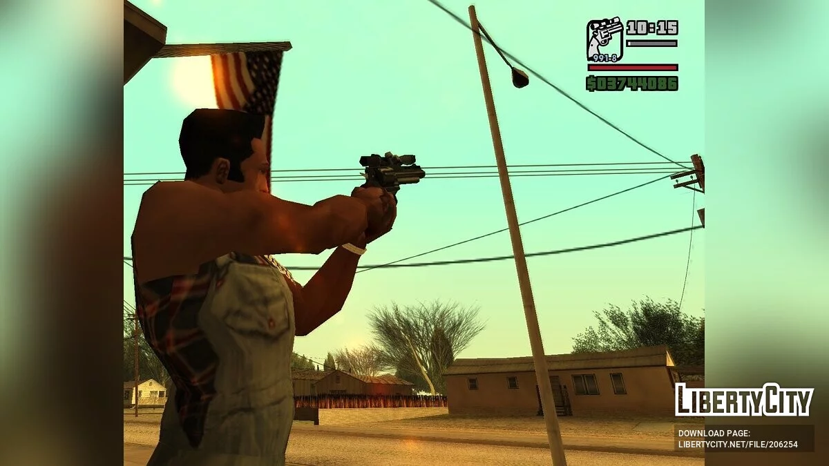 Colt Python and Equalizer - SA Style (Remod) / GTA San Andreas
