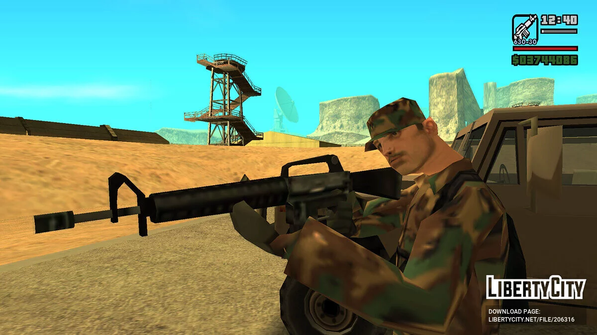 M16 (نمط SA) / جي تي إيه سان أندرياس
