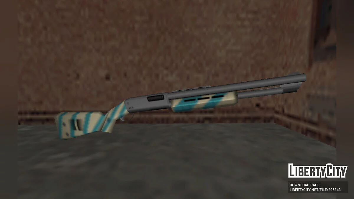 SA Style Shotgun Texture Pack (IMPROVED VERSION) / GTA San Andreas