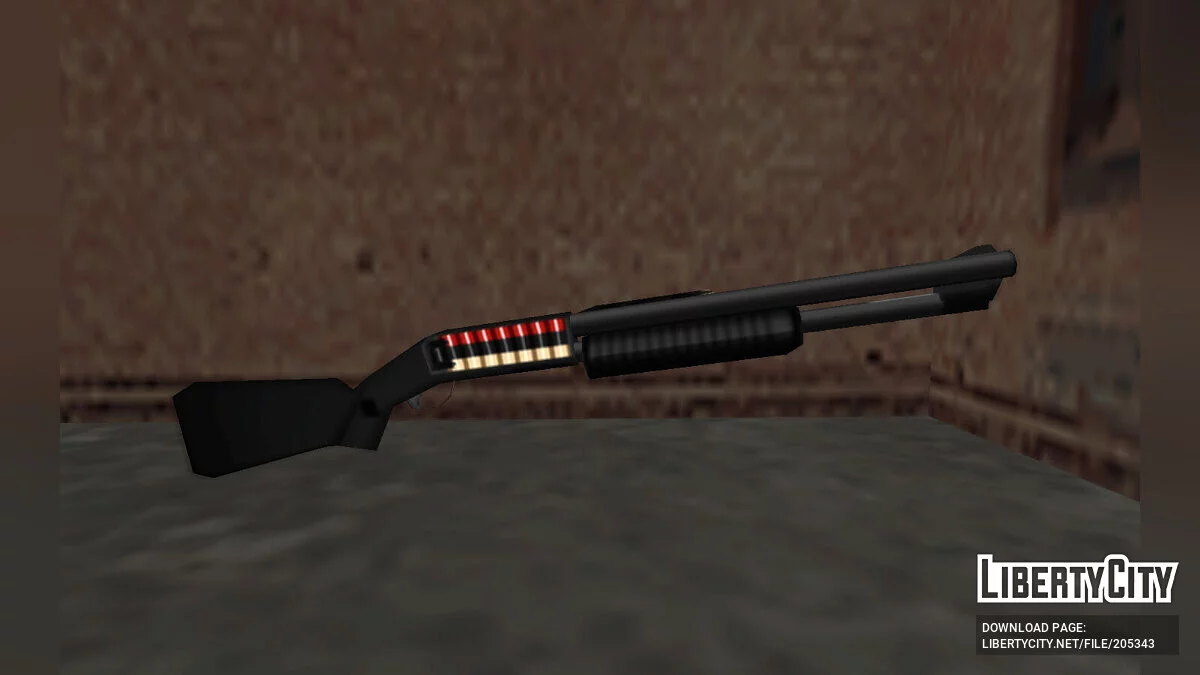 SA Style Shotgun Texture Pack (IMPROVED VERSION) / GTA San Andreas