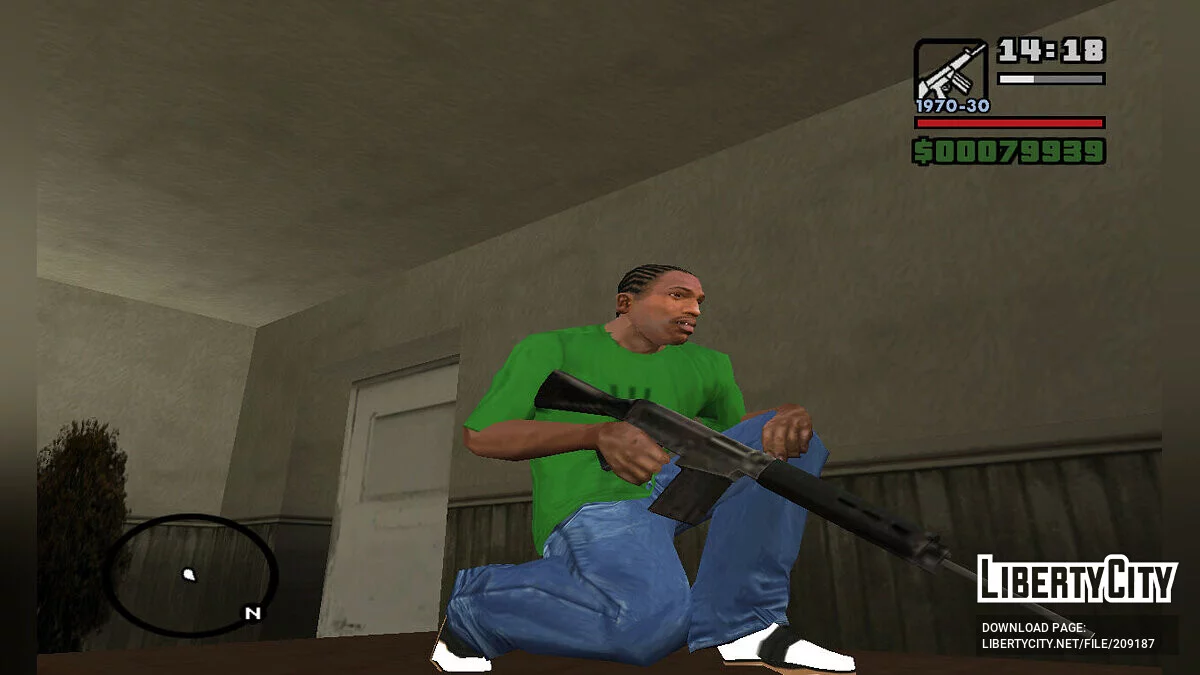 FN FAL Arjantin (Stil SA) / GTA San Andreas