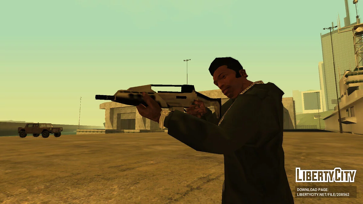 HK XM8 Automatic (Estilo LQ-SA) / GTA San Andreas