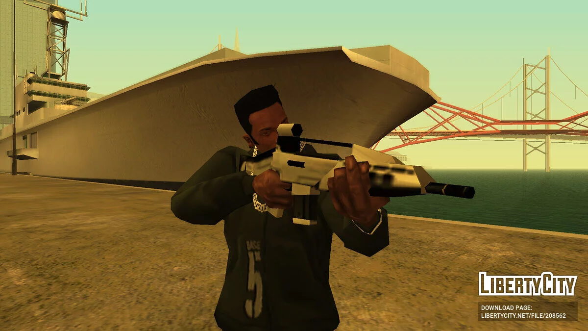 HK XM8 Automatic (Estilo LQ-SA) / GTA San Andreas