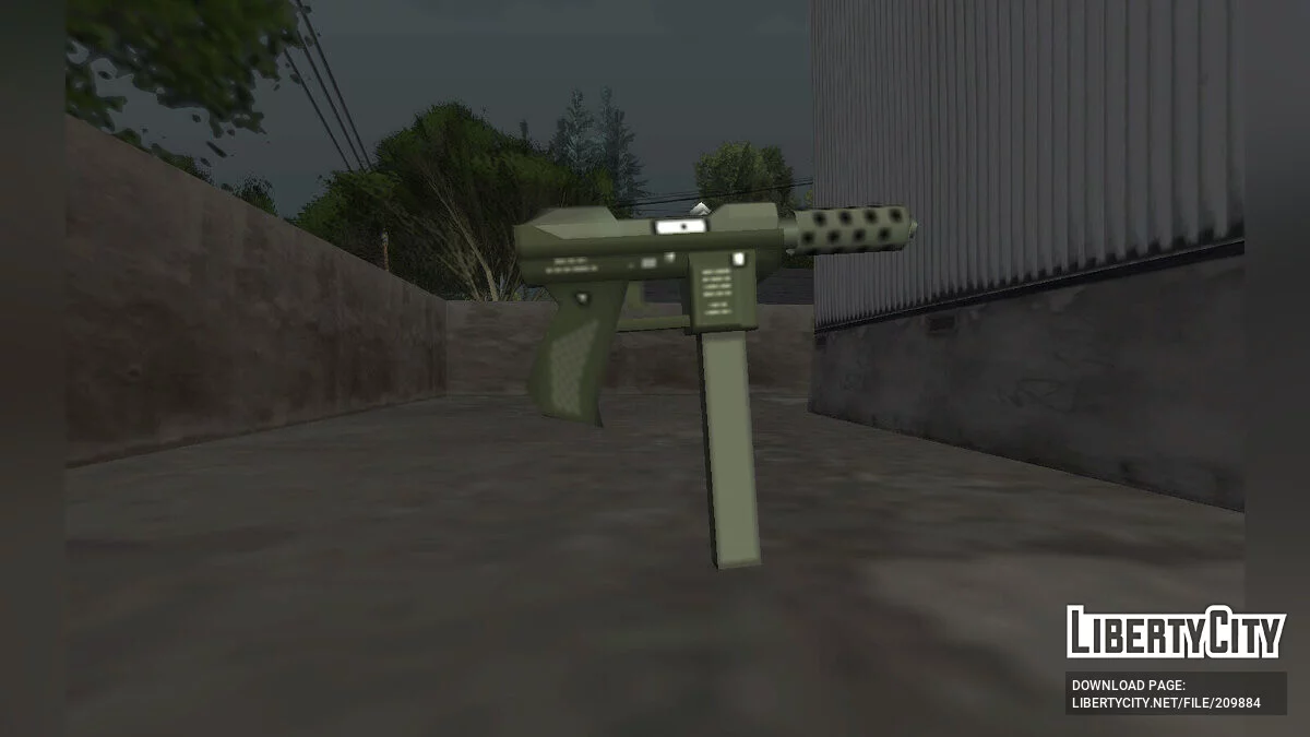 Pacote de Texturas TEC-9 Estilo SA / GTA San Andreas