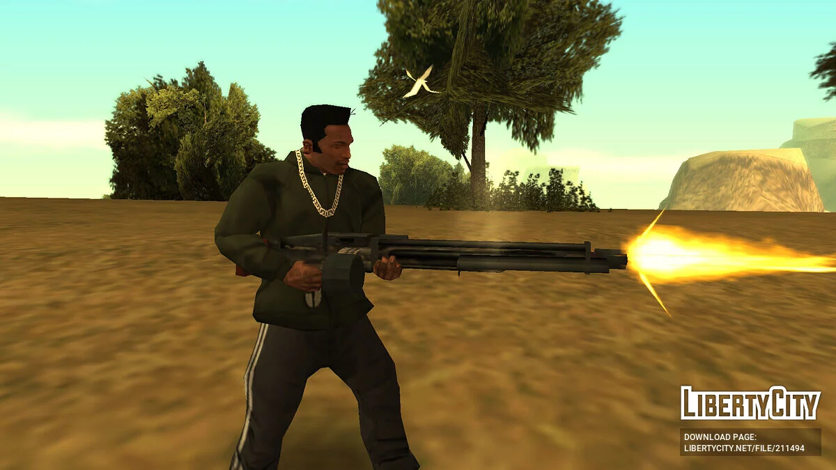 Heavy Fire Weapons PACK (SA Style) / GTA San Andreas