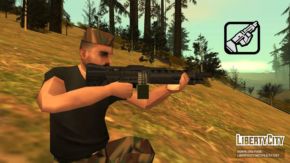 Miliraty Garrison Weapons PACK (SA Style) / GTA San Andreas