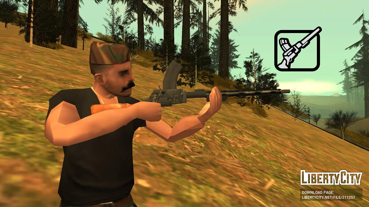 Miliraty Garrison Weapons PACK (SA Style) / GTA San Andreas