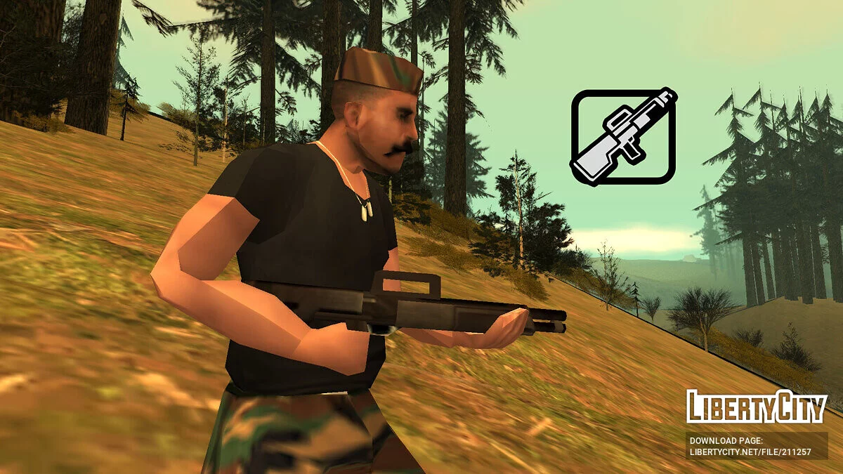 Miliraty Garrison Weapons PACK (SA Style) / GTA San Andreas