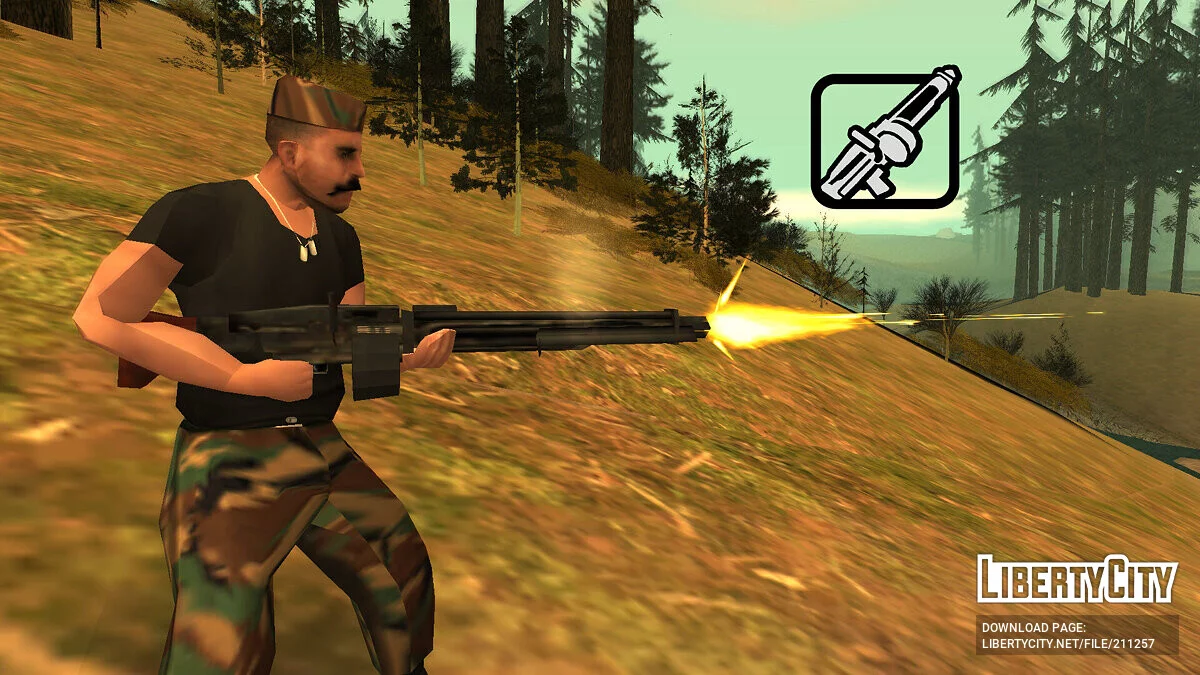 Miliraty Garrison Weapons PACK (SA Style) / GTA San Andreas