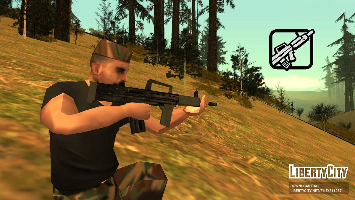 Miliraty Garrison Weapons PACK (SA Style) / GTA San Andreas