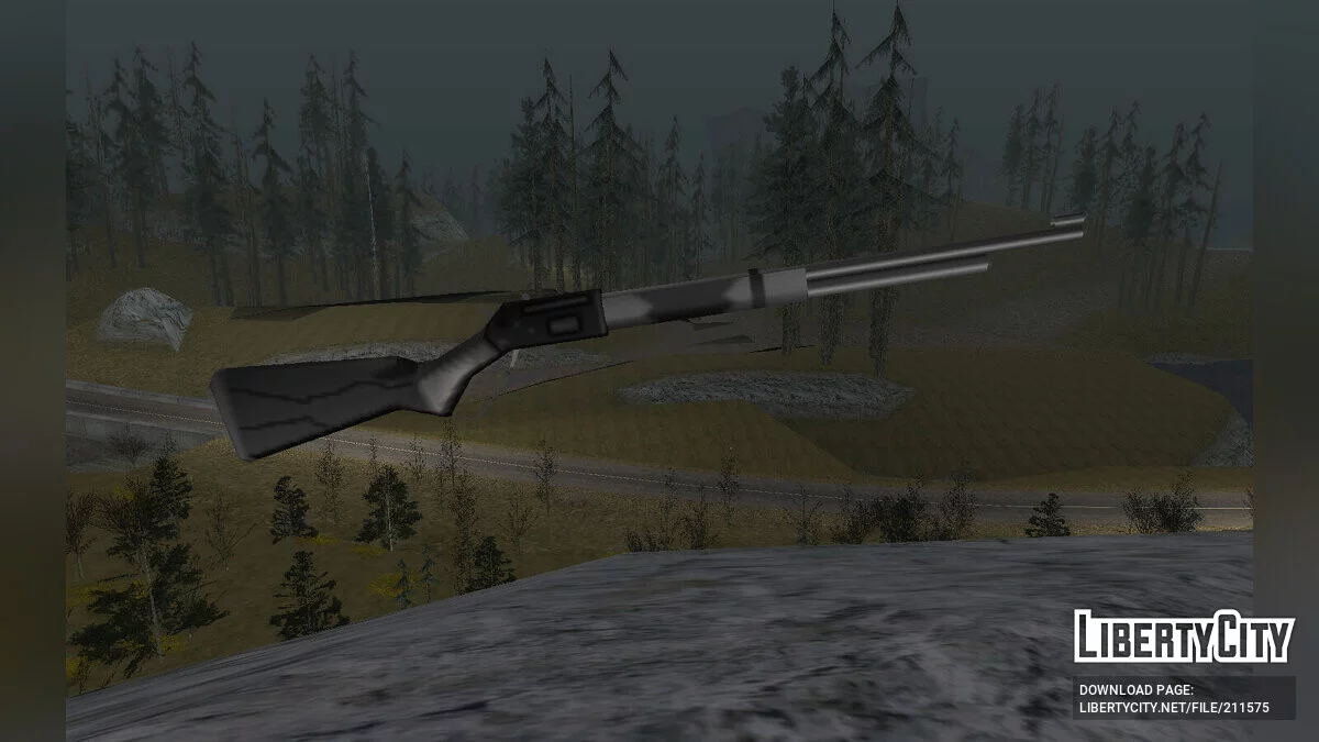 Pacote de Texturas de Rifle (Estilo SA) / GTA San Andreas
