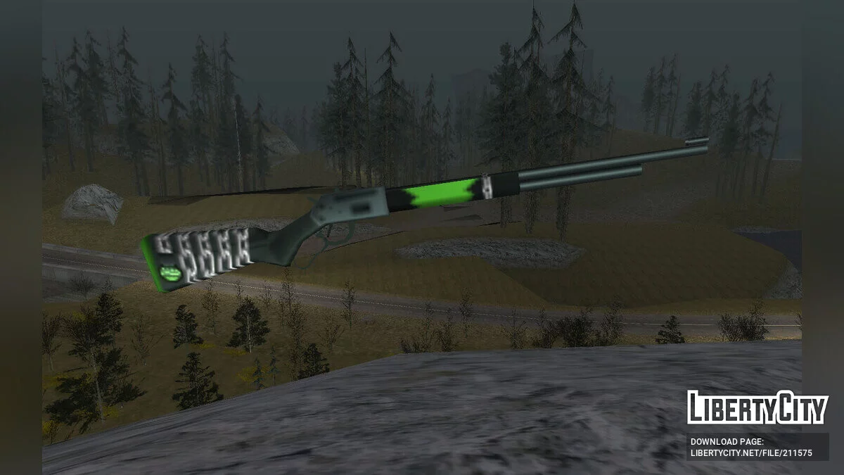 Pacote de Texturas de Rifle (Estilo SA) / GTA San Andreas