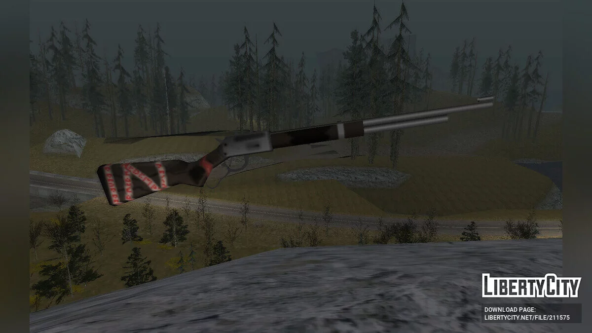Pacote de Texturas de Rifle (Estilo SA) / GTA San Andreas