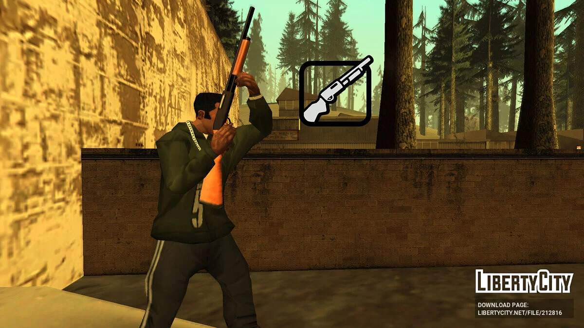 Mafia Retro Weapons Pack (SA Style) / جي تي إيه سان أندرياس