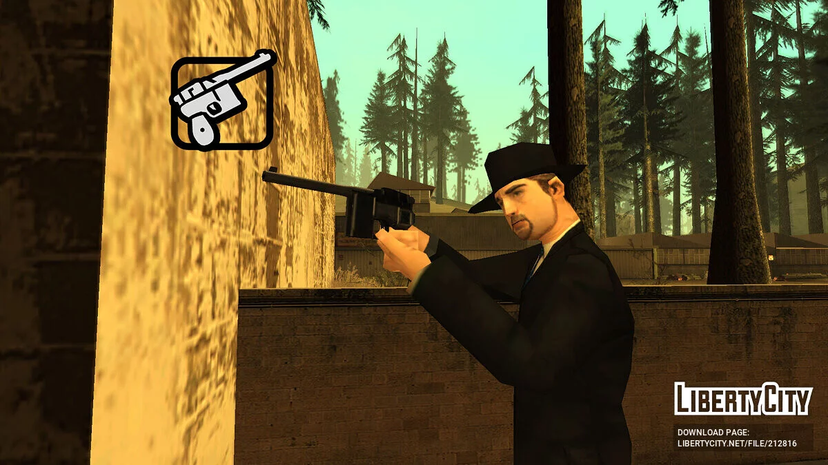Mafia Retro Weapons Pack (SA Style) / جي تي إيه سان أندرياس