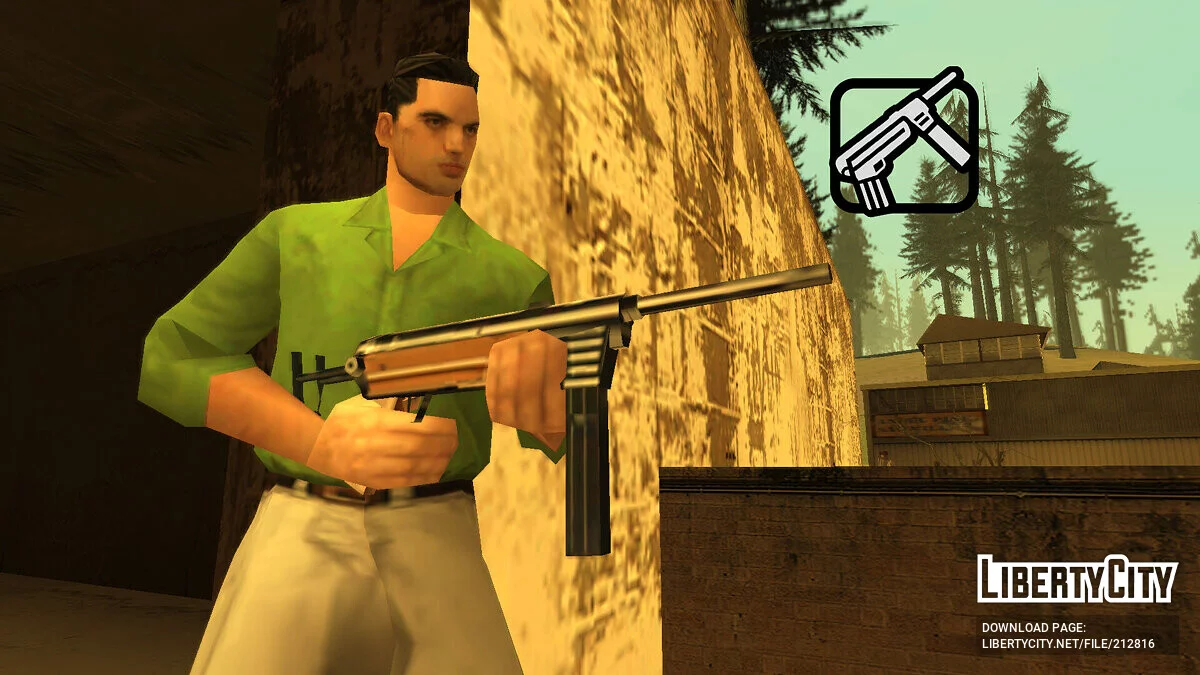 Mafia Retro Weapons Pack (SA Style) / جي تي إيه سان أندرياس