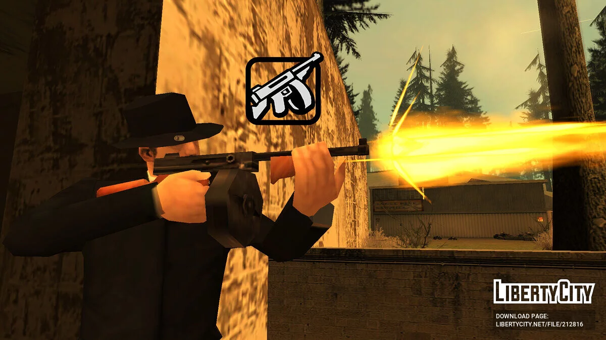 Mafia Retro Weapons Pack (SA Style) / جي تي إيه سان أندرياس
