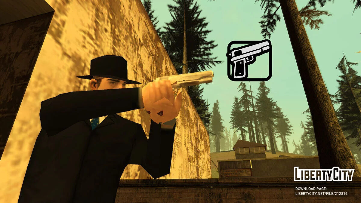 Mafia Retro Weapons Pack (SA Style) / جي تي إيه سان أندرياس