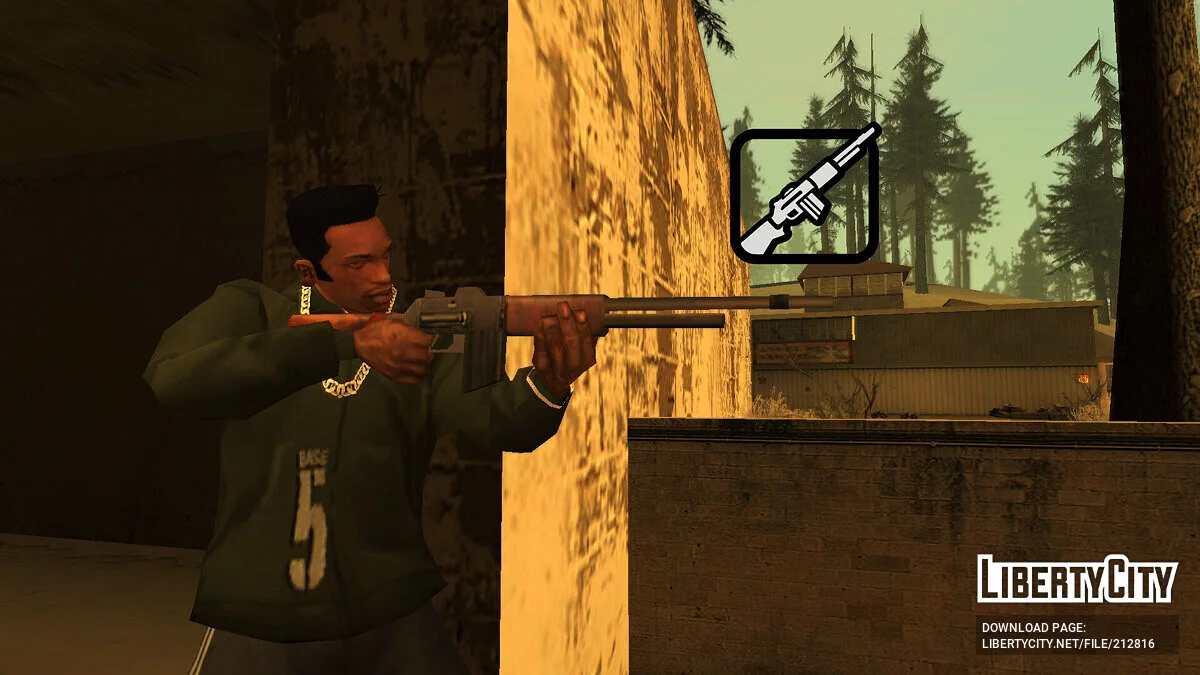 Mafia Retro Weapons Pack (SA Style) / جي تي إيه سان أندرياس