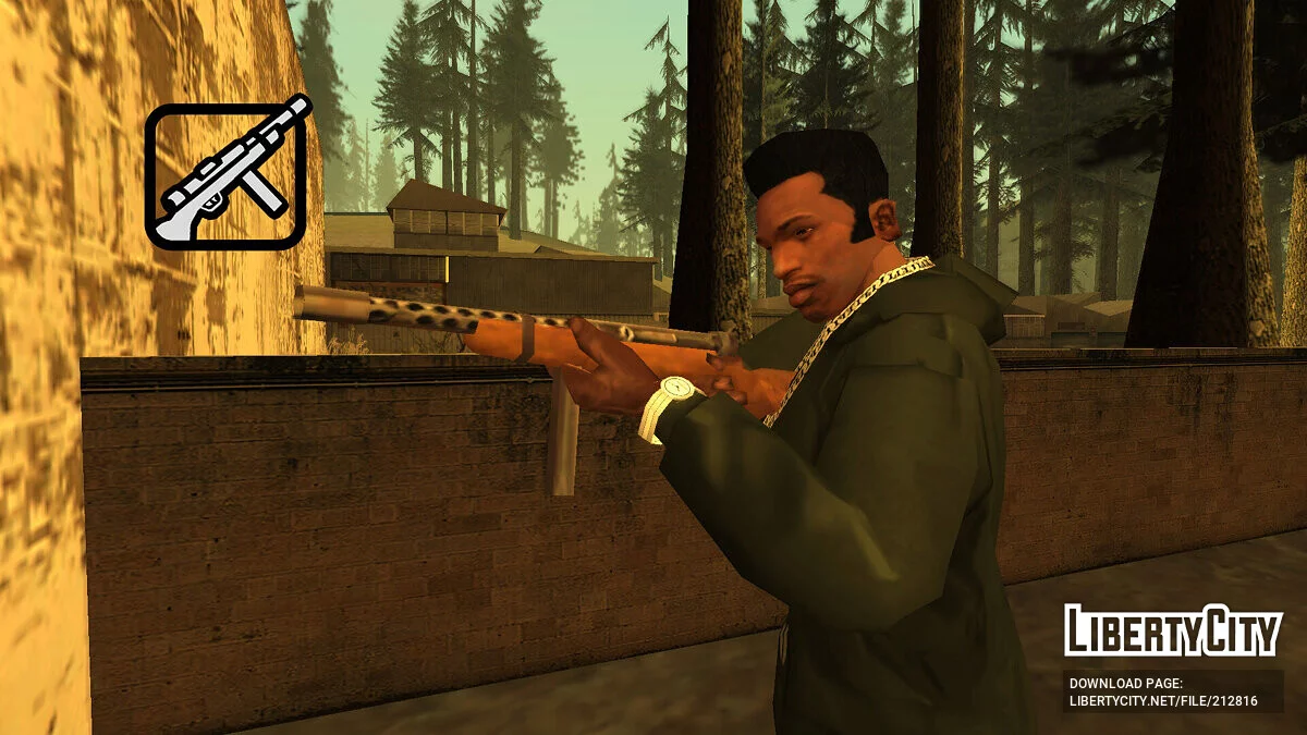 Mafia Retro Weapons Pack (SA Style) / جي تي إيه سان أندرياس
