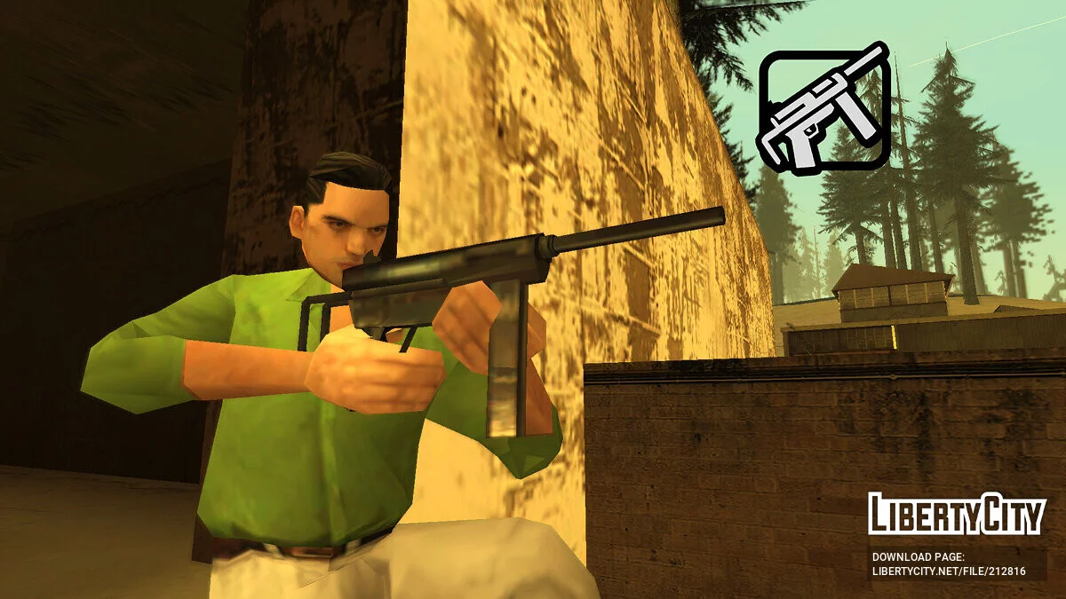 Mafia Retro Weapons Pack (SA Style) / جي تي إيه سان أندرياس