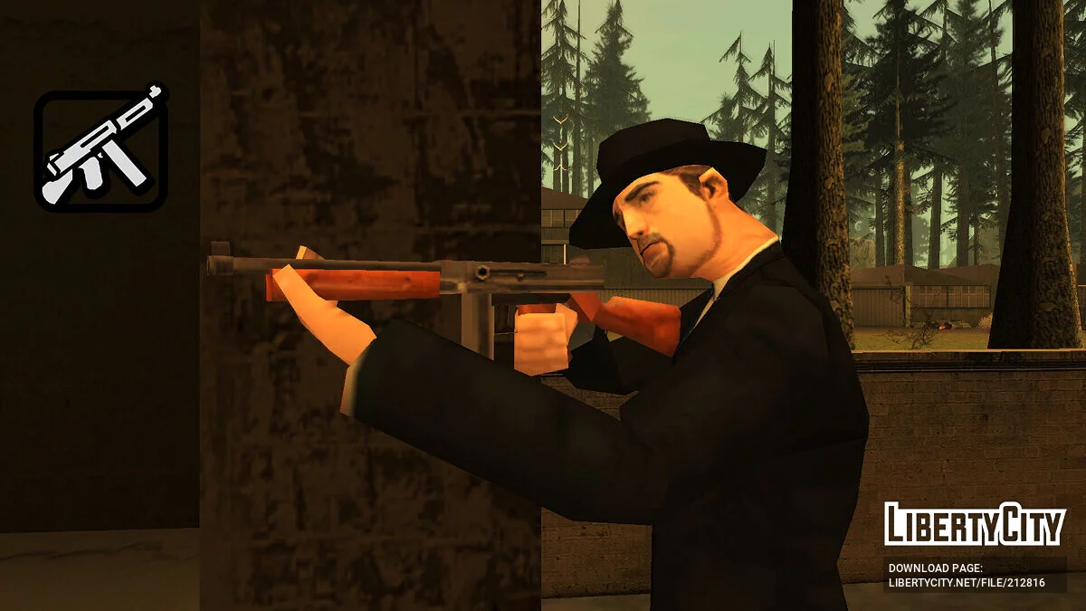 Mafia Retro Weapons Pack (SA Style) / جي تي إيه سان أندرياس