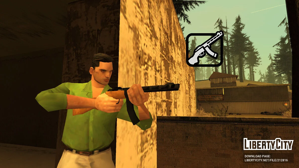 Mafia Retro Weapons Pack (SA Style) / جي تي إيه سان أندرياس