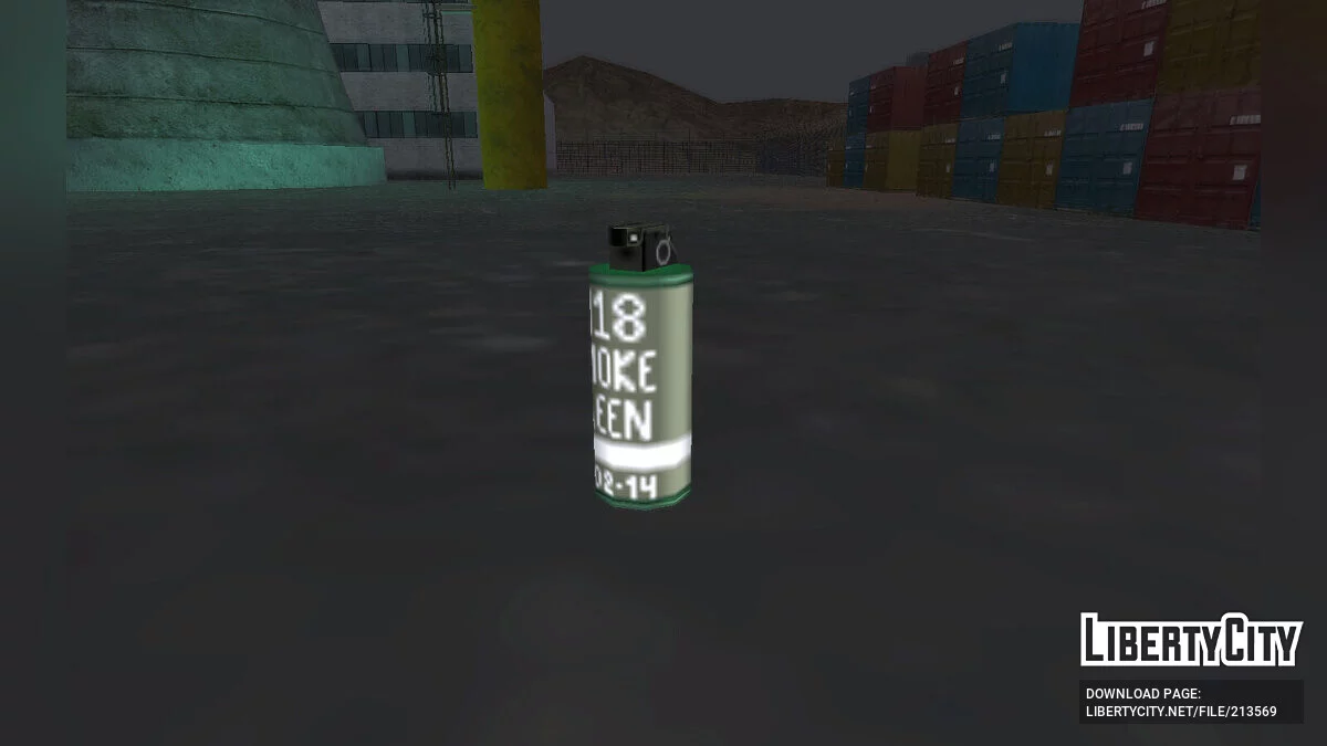 SA Style Granaten/Tränengas Textur-Pack (AKTUALISIERT) / GTA San Andreas