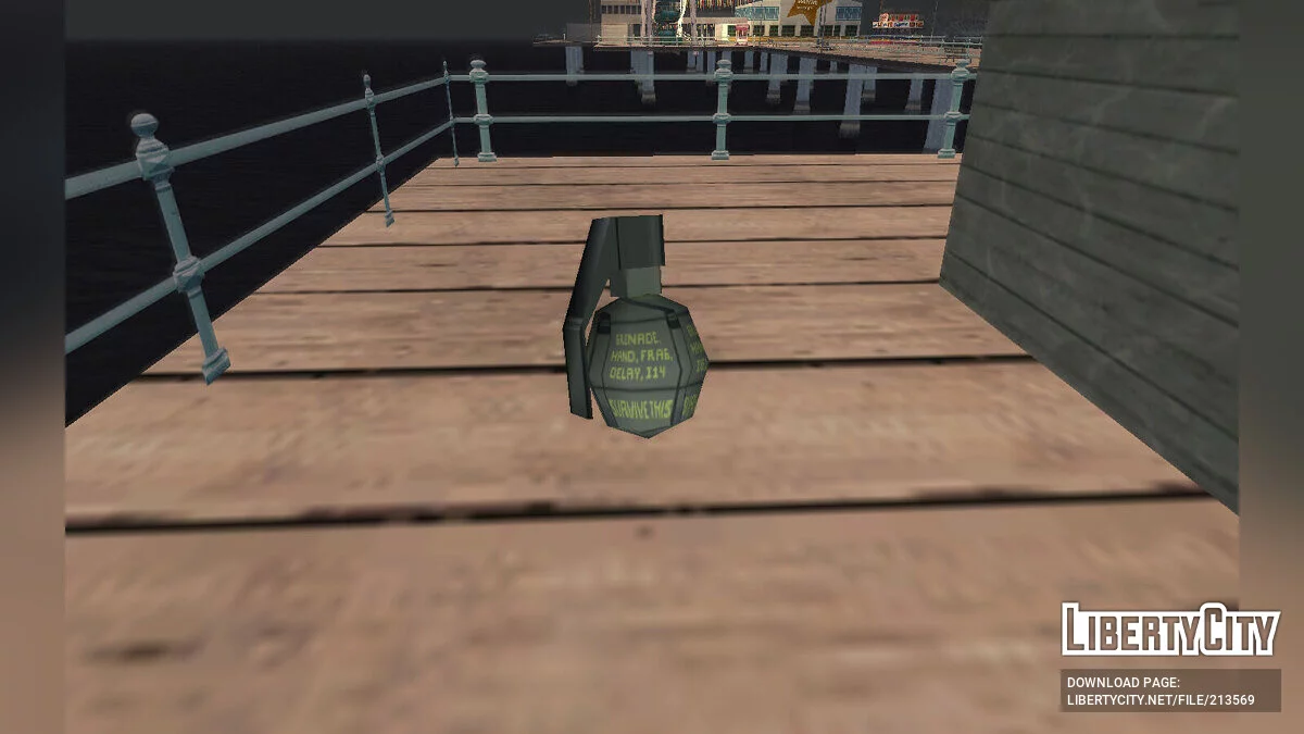 SA Style Granaten/Tränengas Textur-Pack (AKTUALISIERT) / GTA San Andreas