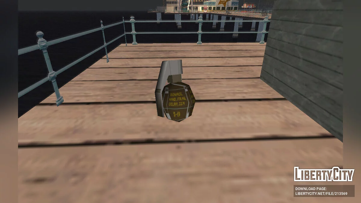 SA Style Granaten/Tränengas Textur-Pack (AKTUALISIERT) / GTA San Andreas