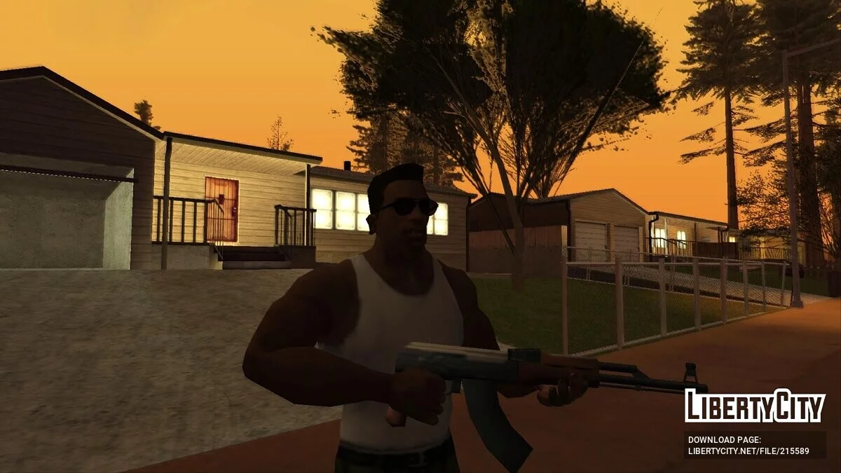 Збірка нової зброї в стилістиці SA / GTA San Andreas