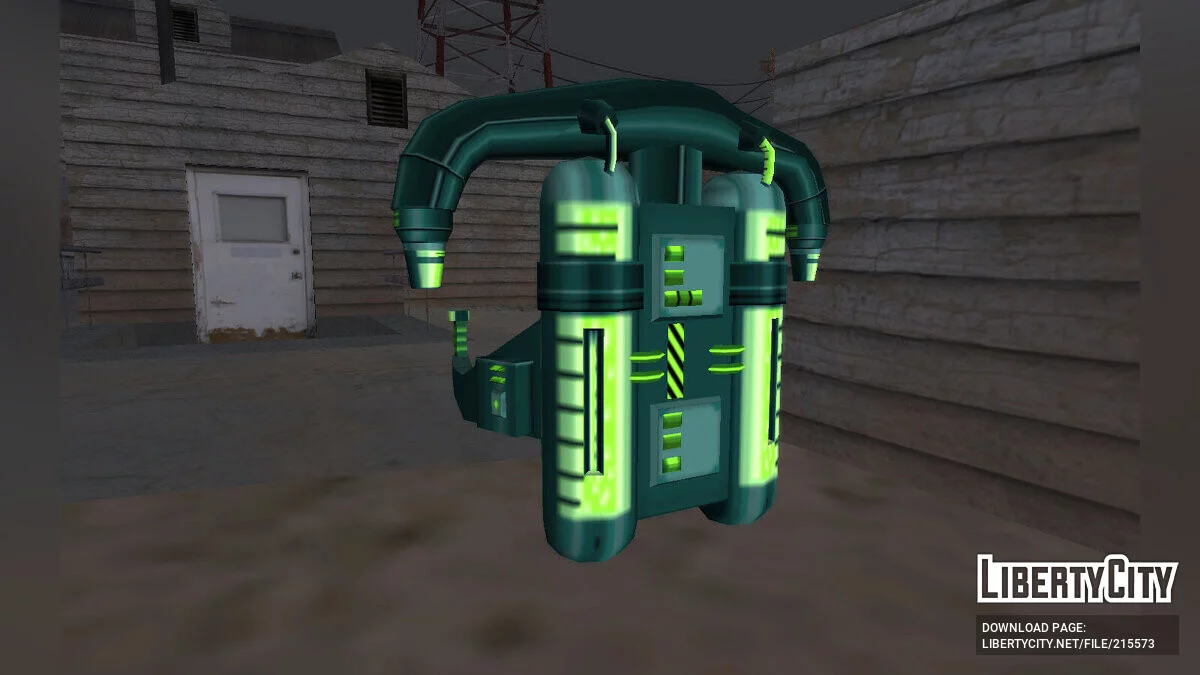 Pacote de Texturas de Jetpack Estilo SA / GTA San Andreas