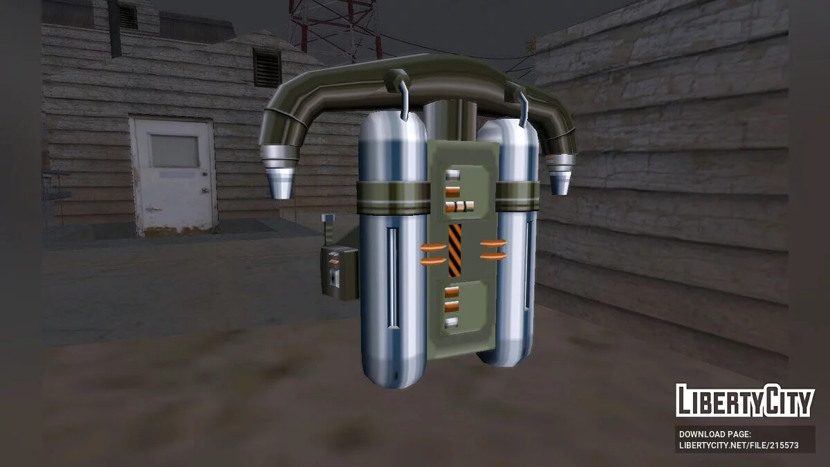 Pacote de Texturas de Jetpack Estilo SA / GTA San Andreas