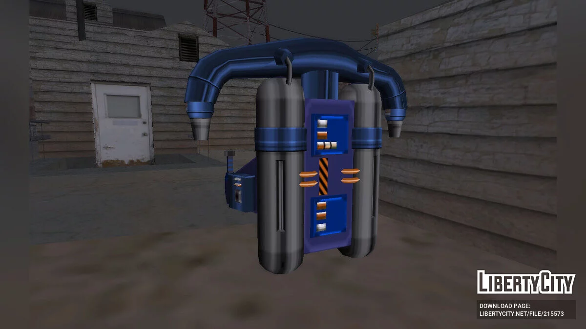 Pacote de Texturas de Jetpack Estilo SA / GTA San Andreas