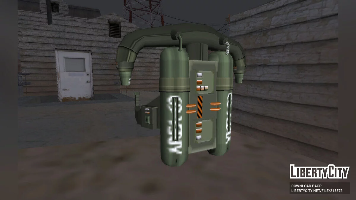Pacote de Texturas de Jetpack Estilo SA / GTA San Andreas