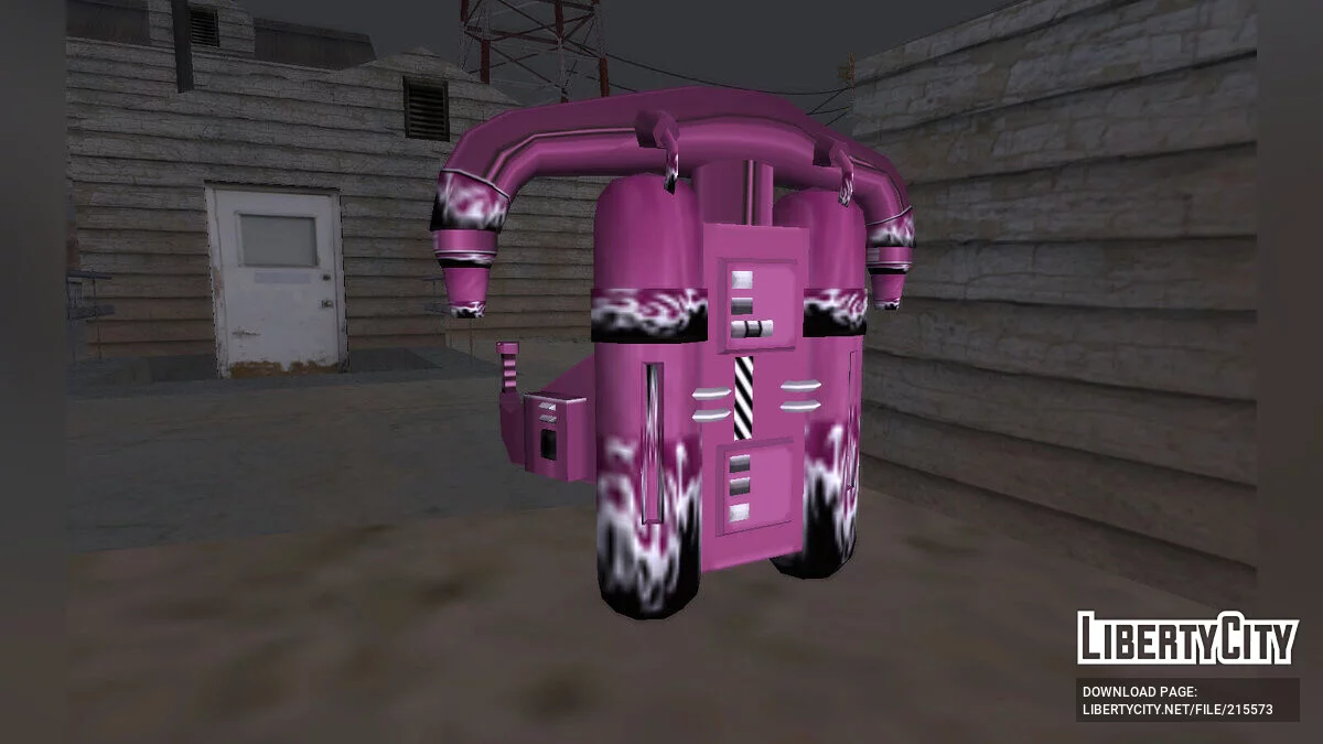 Pacote de Texturas de Jetpack Estilo SA / GTA San Andreas